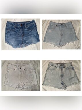 Bundle of 4 pair of denim shorts size 4